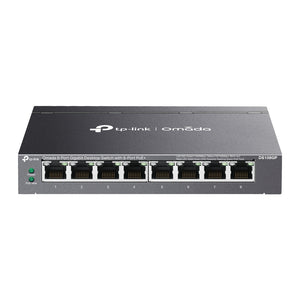 Omada Unmanaged 8-Port Gigabit Desktop Switch with 8-Port PoE+, DS108GP