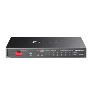 Omada Unmanaged 10-Port Gigabit Desktop Switch with 8-Port PoE+, DS110GMP