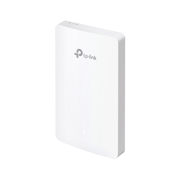 AX1800 Wall-Plate Dual-Band Wi-Fi 6 Access Point, 3 Gigabit ports, EAP615-Wall