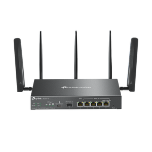 Omada 4G+ Cat6 AX3000 Dual Band WiFi 6 Gigabit VPN Router, ER706W-4G