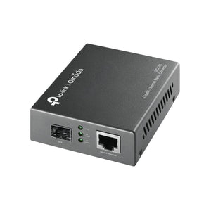 Omada 10/100/1000 Mbps RJ45 to 1000 Mbps SFP Slot Supporting MiniGBIC Modules, MC220L