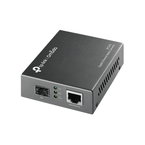 Omada 10/100/1000 Mbps RJ45 to 1000 Mbps SFP Slot Supporting MiniGBIC Modules, MC220L