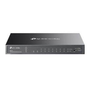 Omada 8-Port Gigabit Smart PoE+ Switch with 2 SFP Slots, SG2210P