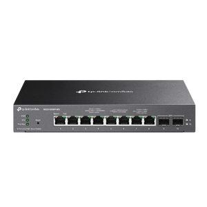 Omada 8-Port 2.5GBASE-T and 2-Port 10GE SFP+ Smart Switch with 8x PoE+, SG2210XMP-M2