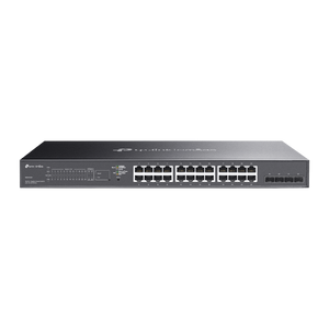 Omada 28-Port PoE+ Gigabit Smart Switch with 4 SFP Slots, SG2428P
