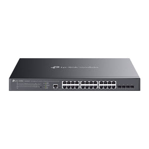 Omada 24-Port Gigabit and 4-Port 10GE SFP+ L2+ Managed Switch with 16 x PoE+ & 8x PoE++, SG3428XMPP