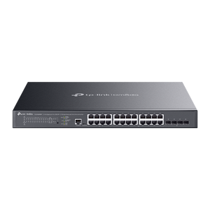 Omada 24-Port Gigabit and 4-Port 10GE SFP+ L2+ Managed Switch with 16 x PoE+ & 8x PoE++, SG3428XMPP