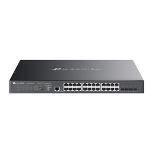 Omada 24-Port 2.5G ports and 4-Port 10GE SFP+ L2+ Managed Switch with 16 x PoE+ & 8 x PoE++, SG3428XPP-M2