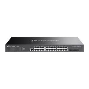 Omada 24-Port Gigabit L2+ Managed Switch with 4 10GE SFP+ Slots, SG3428X