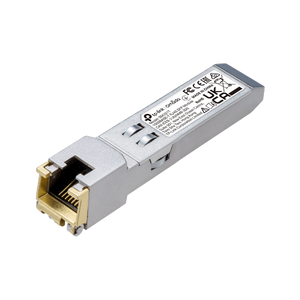 Omada 1000BASE-T RJ45 SFP Module,Up to 100 m Distance (Cat5e or above), SM331T