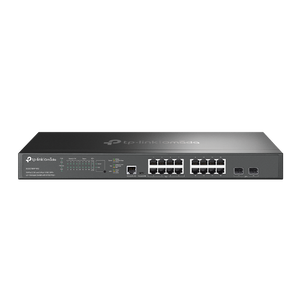 Omada 16-Port 2.5GBASE-T and 2-Port 10GE SFP+ L2+ Managed Switch with 8 x PoE+, SG3218XP-M2