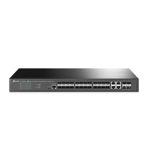 Omada 24-Port SFP L2+ Managed Switch with 4 10GE SFP+ Slots, SG3428XF