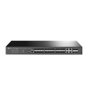 Omada 24-Port SFP L2+ Managed Switch with 4 10GE SFP+ Slots, SG3428XF