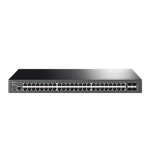 Omada 48-Port Gigabit L2+ Managed Switch with 4 10GE SFP+ Slots, TL-SG3452X